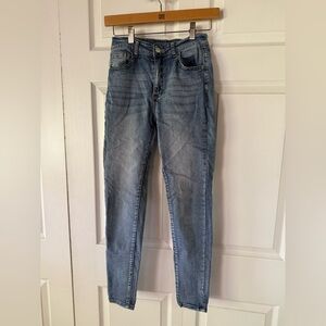 SHEIN Light Blue Denim Jeans